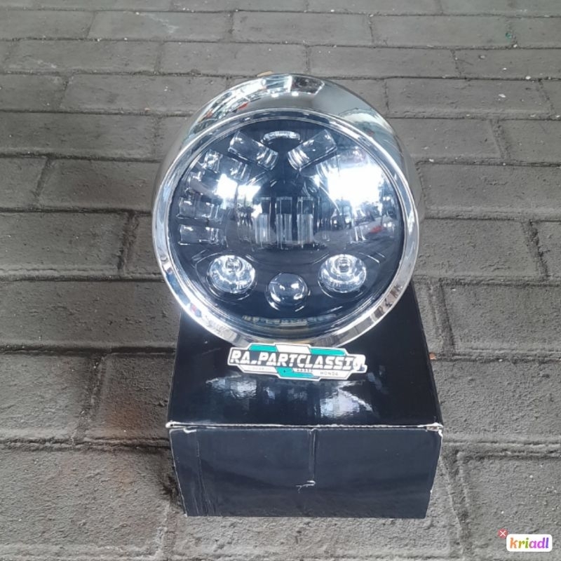 Lampu Tiger Daymaker 7 inchi Set Batok Tiger Pnp Megapro Tiger
