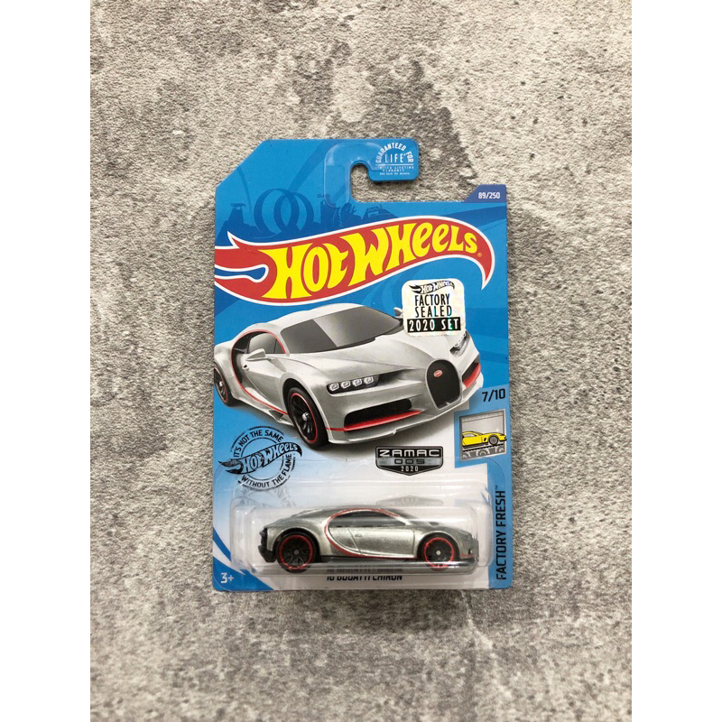 Hot Wheels ‘16 Bugatti Chiron Zamac Factory Sealed FS (Factory Fresh 2020)