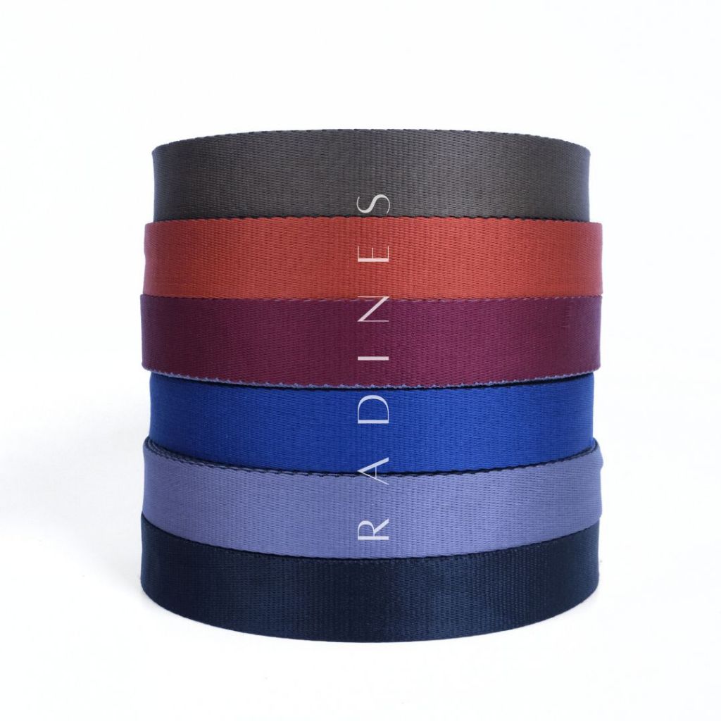 Webbing Bisban 3CM KATUN / POLYESTER PREMIUM Tali Motif Dragon Halus