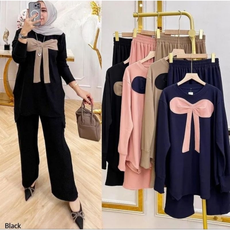 COD PITA SET CARAMEL KNIT PREMIUM // SETELAN MUSLIM KEKINIAN // SETCEL WANITA TERBARU 2023 // FASHION WANITA MUSLIMAH // OUTFIT WANITA REMAJA TERMURAH // SETELAN MODEL KEKINIAN // SETELAN POLOS VIRAL