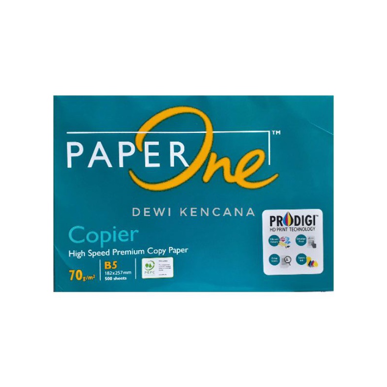 

Bisa COD Kertas ukuran B5 75 gram PAPERONE / Kertas HVS / Kertas Print / Kertas Fotocopy serbuuu !