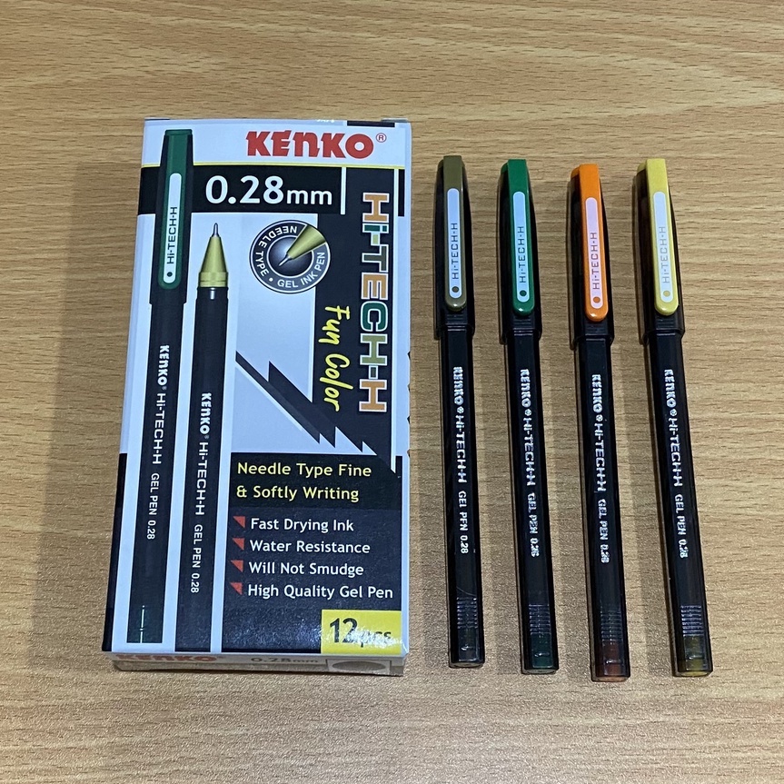 

Original Pen Hitec Kenko 0.28 Fun Color [Per Lusin] !
