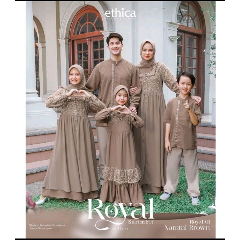 SARIMBIT ETHICA ROYAL 01 NATURAL BROWN