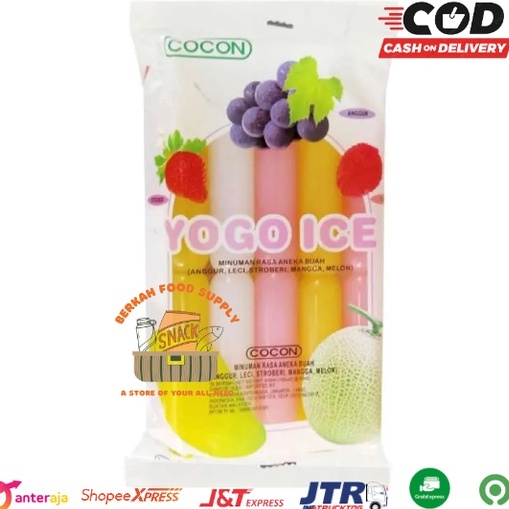 

QHYD7882 Terlaku... ( BERKAH ) COCON YOGO ICE 450 ML @ 10 PCS ICE COCON YOGO