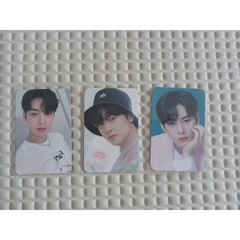(official)PHOTOCARD CHA EUNWOO ASTRO set
