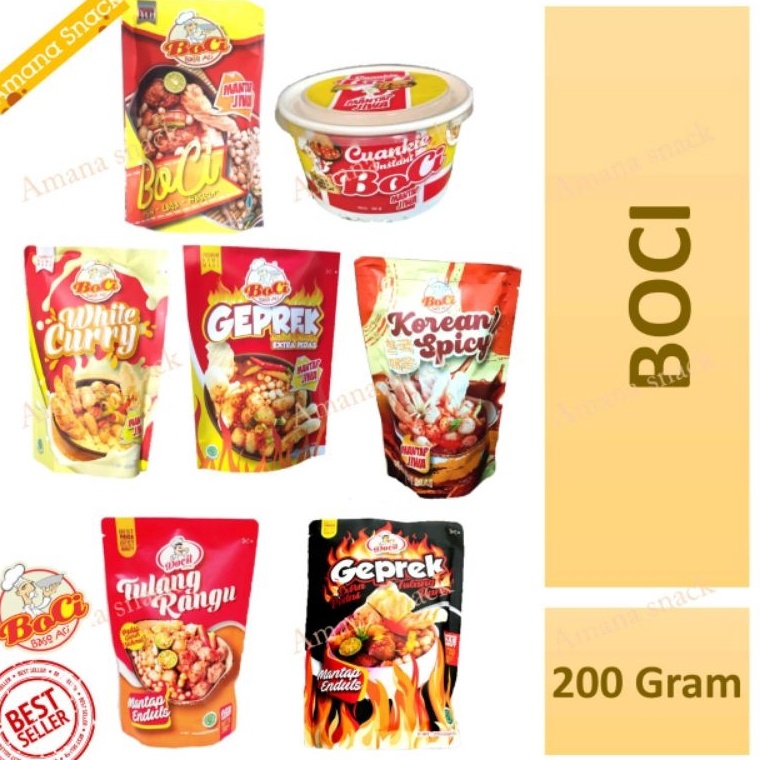 

SWBM3645 ORIGINAL% BOCI Bakso Aci Mantap Jiwa - Asli garut
