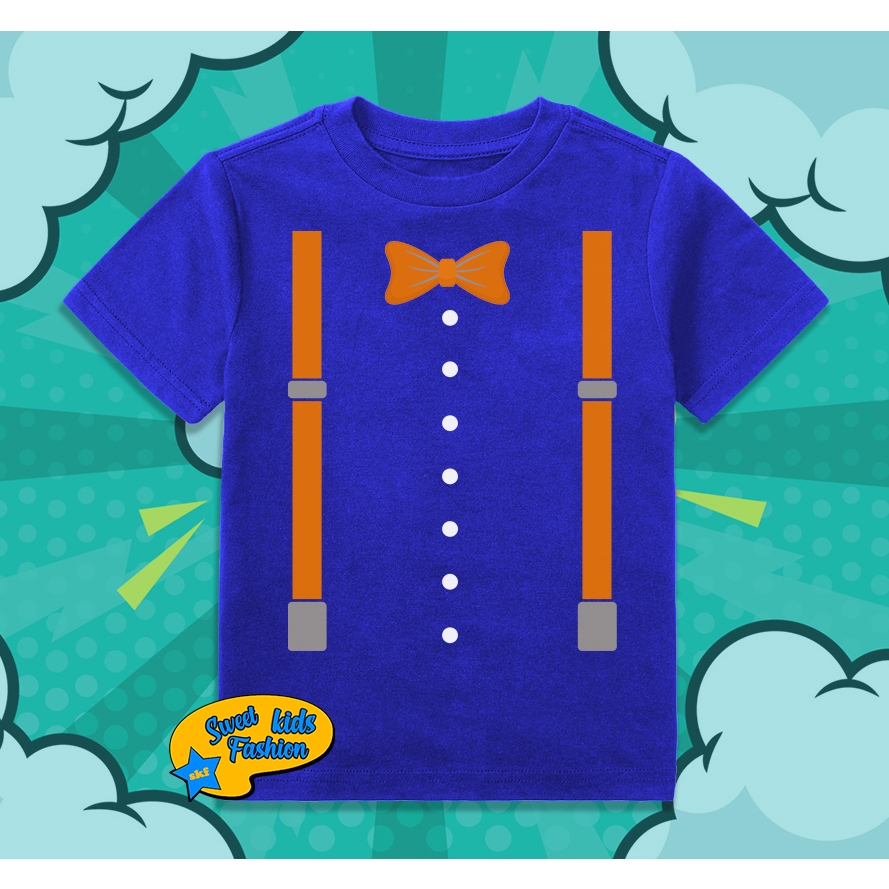 Kaos Anak Blippi Youtuber Baju Anak Blippi Youtube