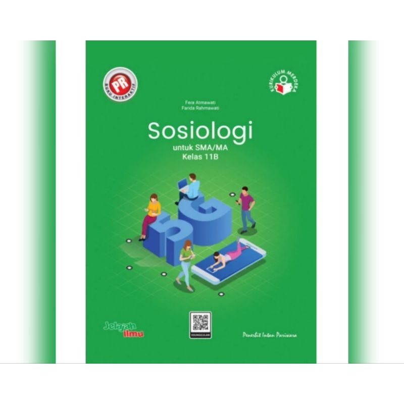 Buku lks pr Sosiologi kelas XI, 11 semester 2 Kurikulum Merdeka 2023 / 2024 SMA Intan Pariwara