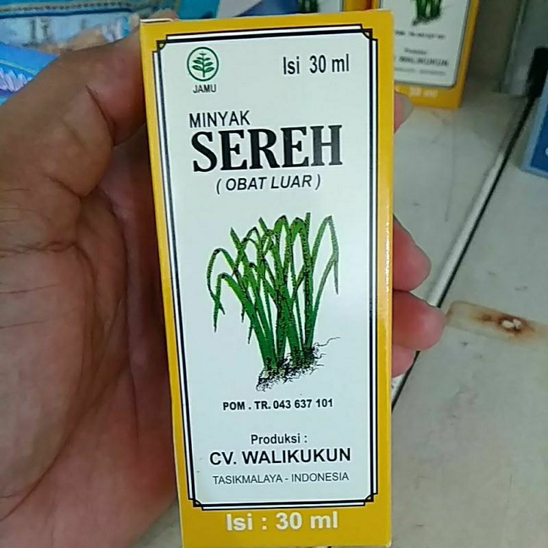Walikukun minyak sereh 30 ml - Minyak sereh