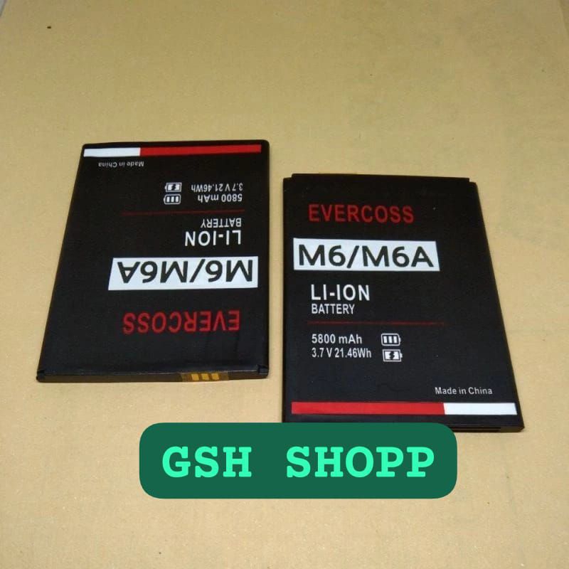 Batre Baterai Hp Evercross M6 M6A