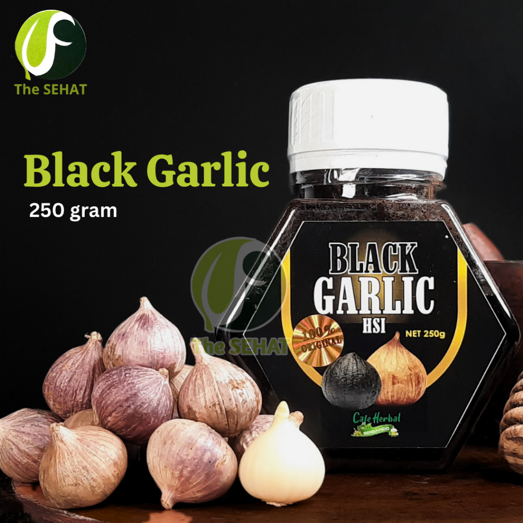 

TheSehat Black Garlic Tunggal Bawang Lanang Hitam Bawang Lanang 250gr