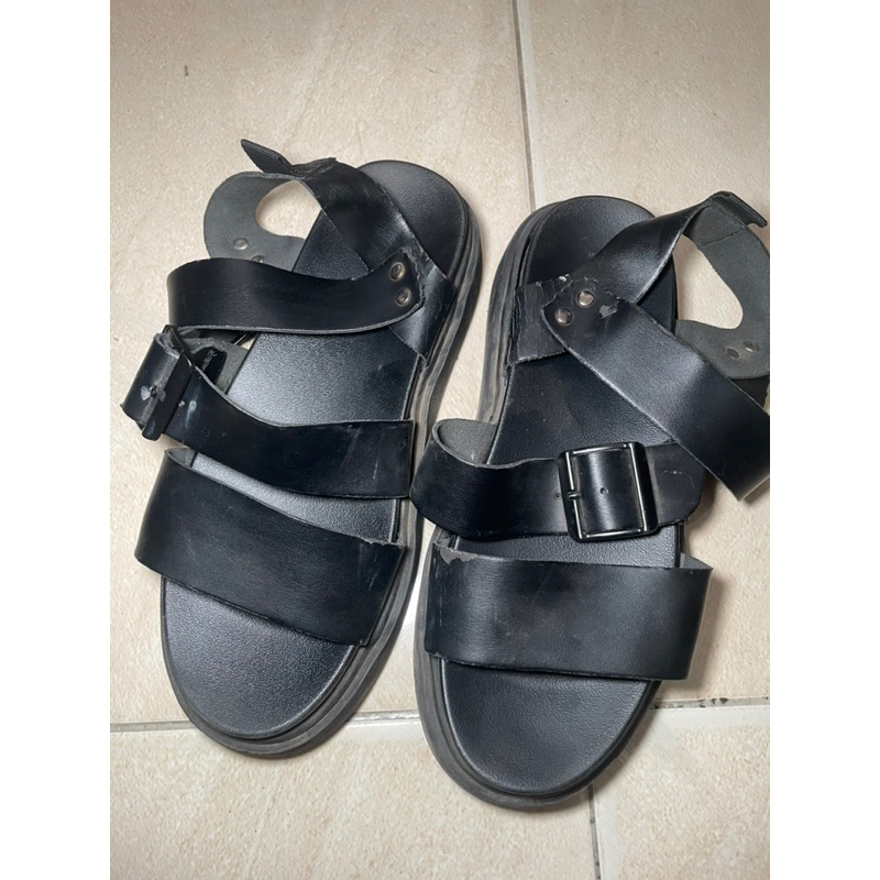 [PRELOVED WITH DEFECT] RUBI COTTON ON PLATFORM SANDAL SIZE 37