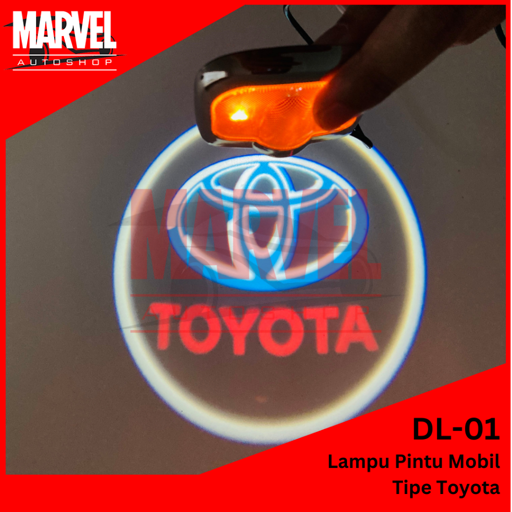LAMPU VARIASI MOBIL SAMPING PINTU DALAM COURTESY DOOR LIGHT INTERIOR MOBIL TOYOTA MITSUBISHI AKSESOR