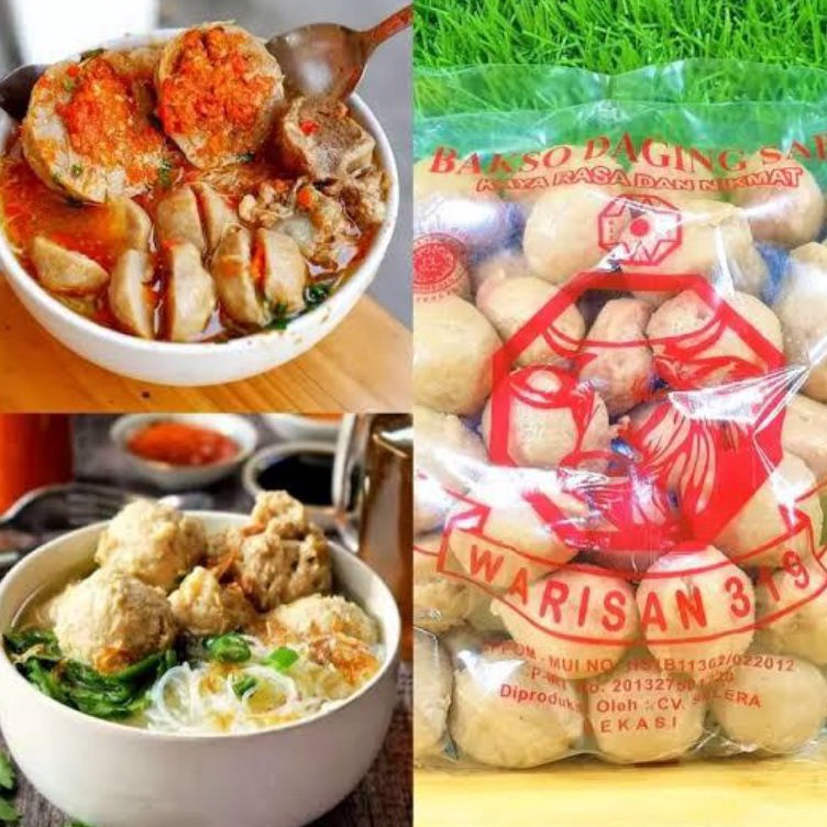 

XRBP9559 TERBARU bakso warisan 319 ab isi 50 dan bakso urat