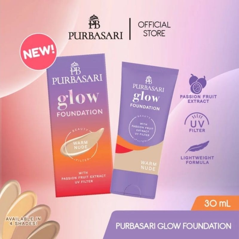 purbasari glow foundation