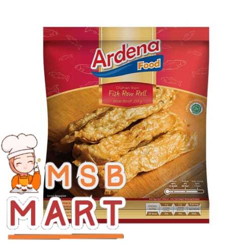 

ARDENA ROLL IKAN 500GR 20 PCS/ FISHROLL