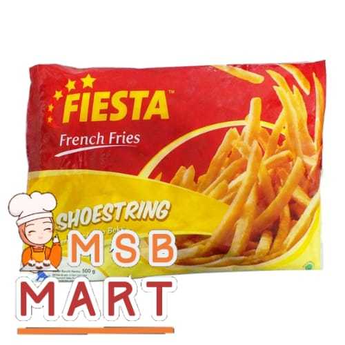 

FIESTA SHOESTRING 500GR/ KENTANG GORENG/ FRENCH FRIES