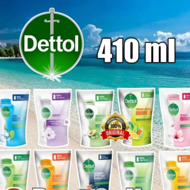 SABUN MANDI CAIR DETTOL BODY WASH REFILL