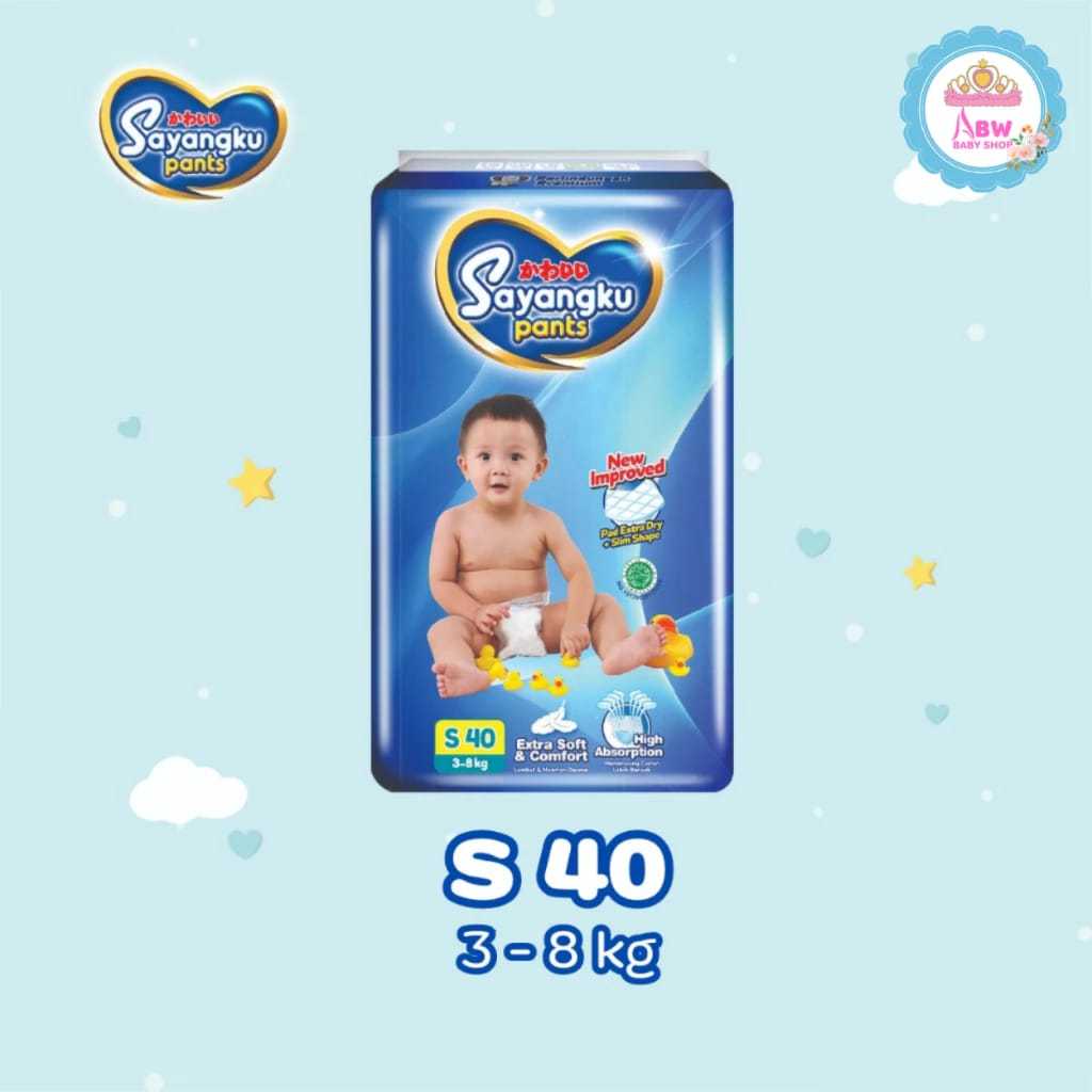 PAMPERS SAYANGKU PANTS JUMBO PACK S40 M36 L32 XL28 XXL24
