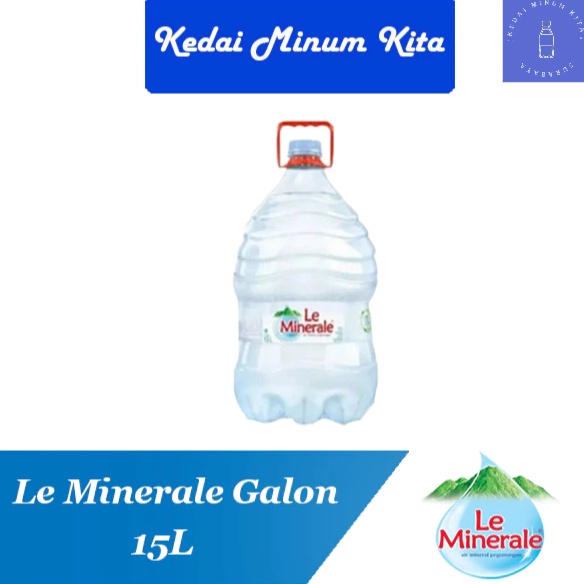 

jk95OF40 Le Minerale Galon (15L) Best Terlaris