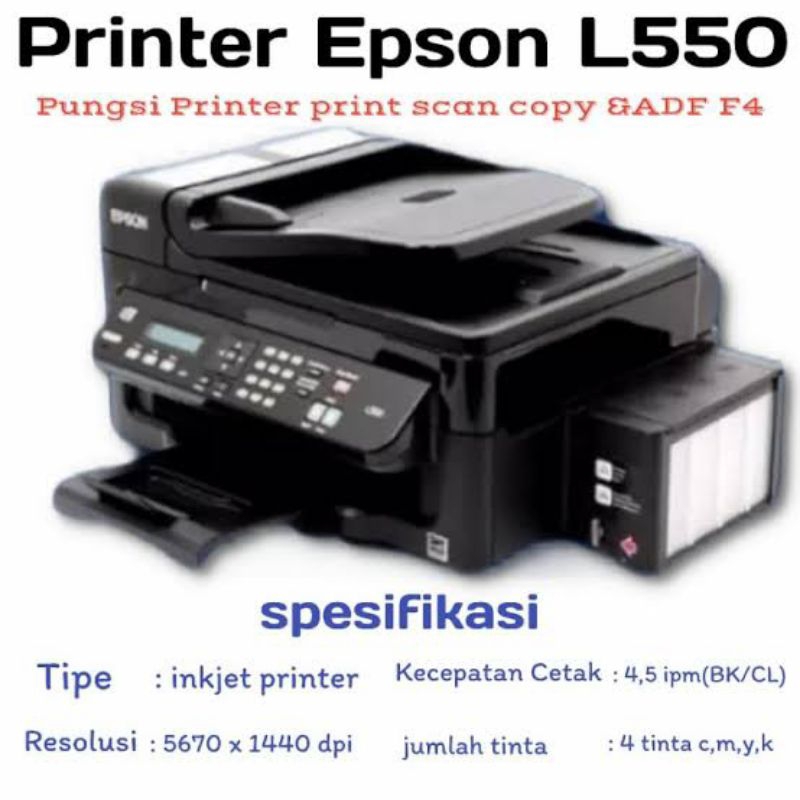 Printer Epson L550 ADF (second)