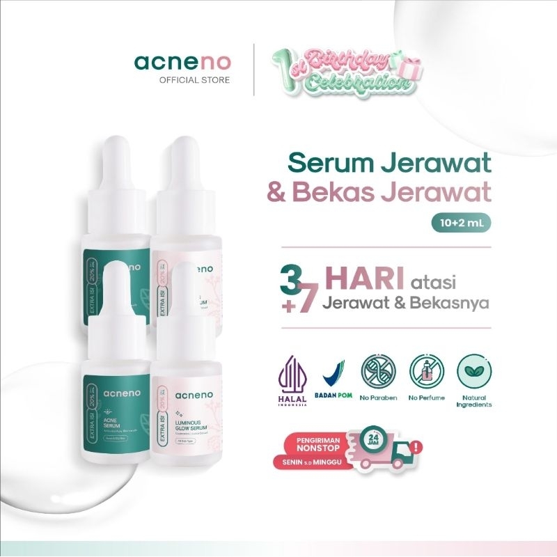 Acneno serum jerawat bpom