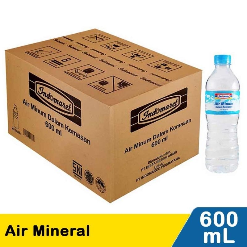 

Indomaret Air Mineral 600Ml