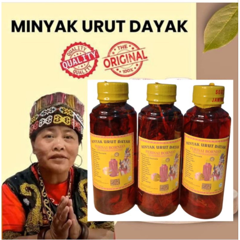 Minyak Urut Asli Dayak Kalimantan Barat