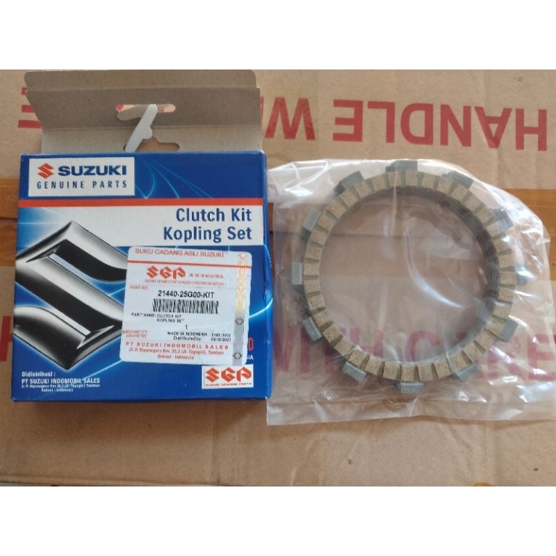 5 PCS SATU SET KAMPAS KOPLING SUZUKI SATRIA FU 150 KARBU PNP SUZUKI TS 125 RGR 150 ORIGINAL SGP 2144