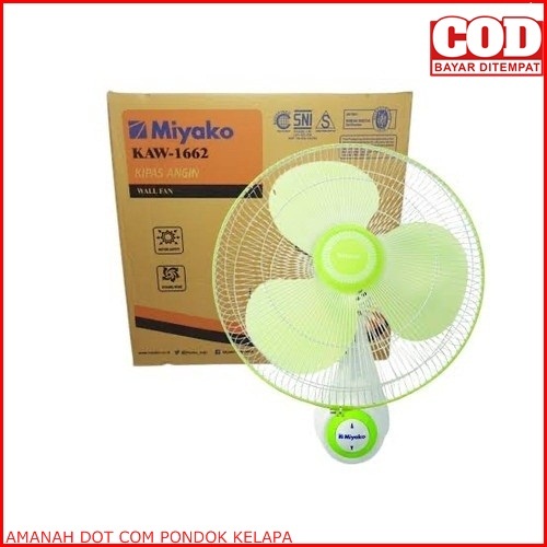 Miyako Kipas Angin Dinding 16 KAW-1662
