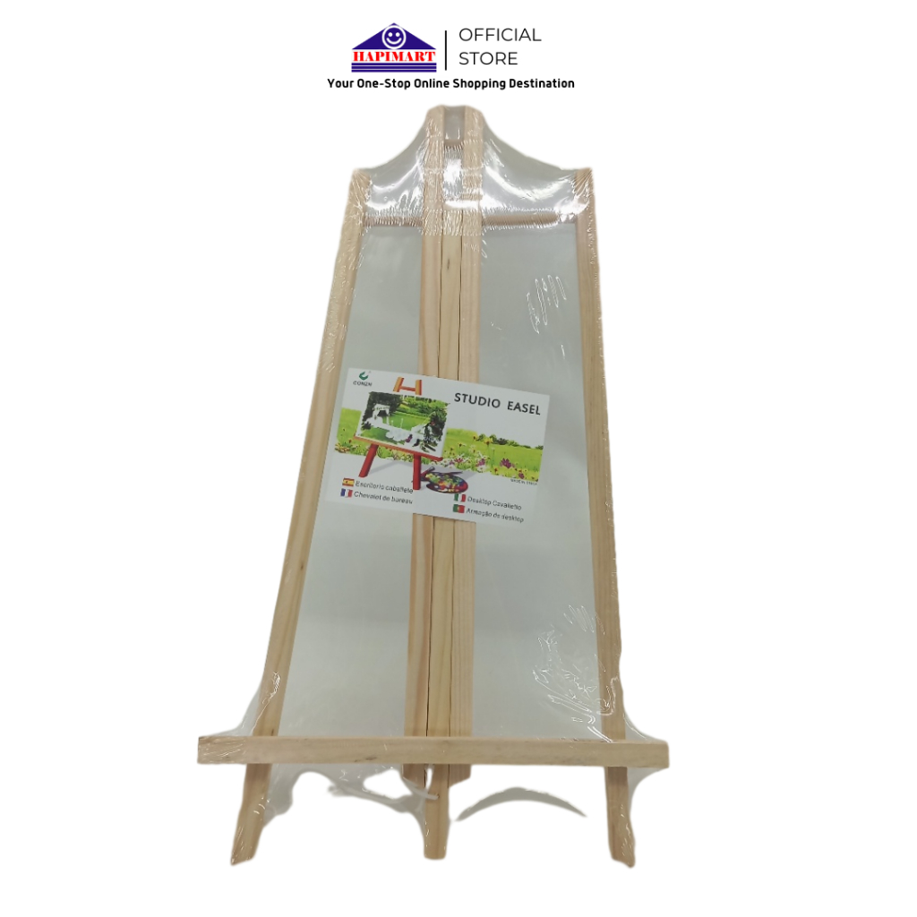 

Mini Easel Stand Tripod Kayu Wooden Easel Holder Mini 1/ Stand Kanvas Lukis 50CM