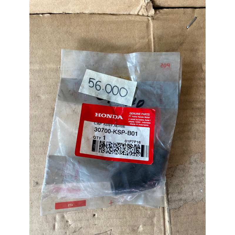 Cap Assy Noise Kepala Busi 30700-KSP-B01 Honda Mega Pro