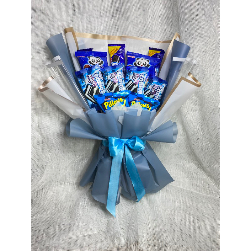 

SABRYNABOUQUET - buket snack blue series