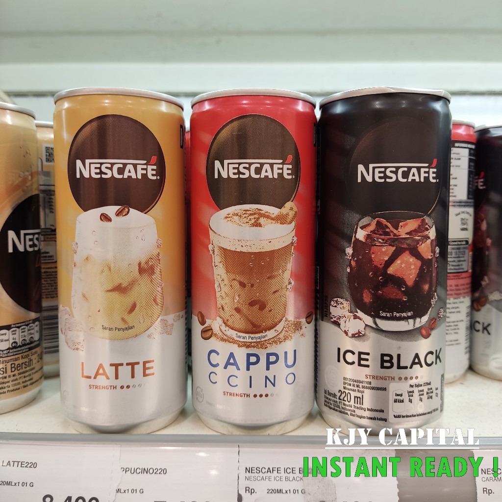 

MINUMAN KOPI 220ML / NESCAFE KOPI / KOPI INSTANT / NESCAFE KALENG