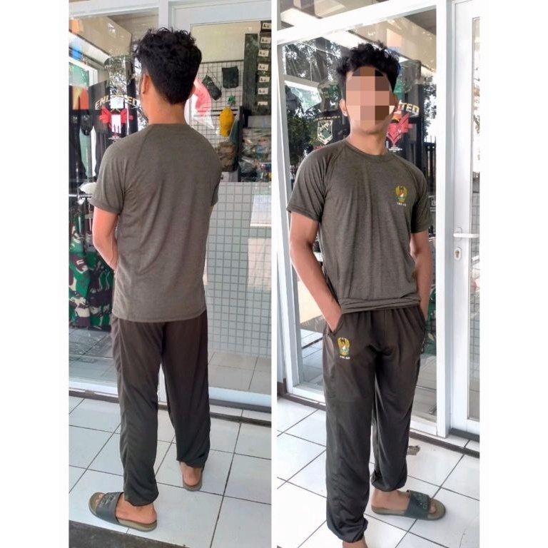 Order Training TNI AD/Training TNI AD Terbaru/Training Kasad/lengan pendek