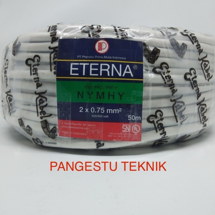 Kabel NYMHY 2 x 0,75 mm ETERNA / 50 Meter / NYMHY 2 x 0.75 mm