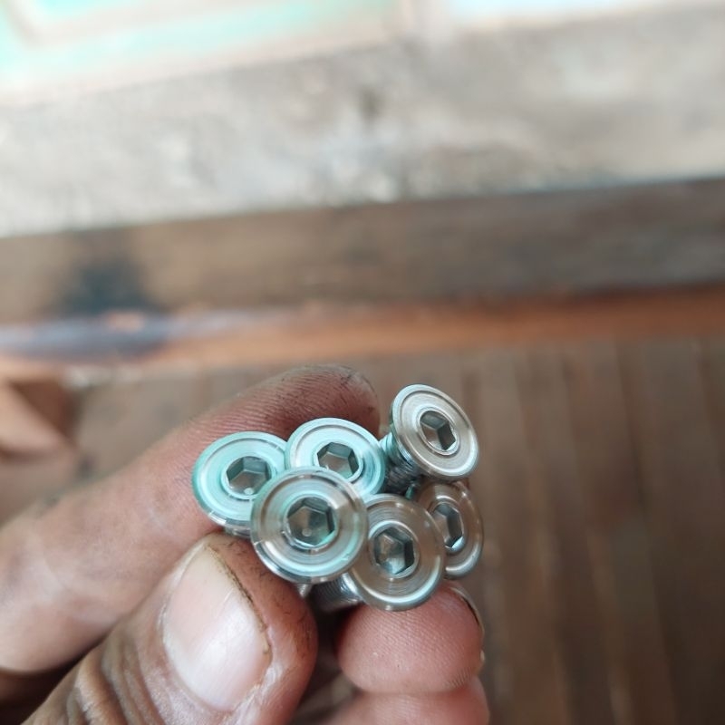 baut cakram piringan disk model heng cnc aa tromol tiger mp megapro supra baut 5