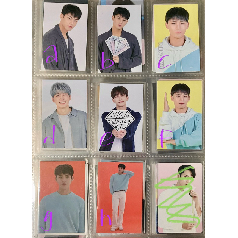 Trading Cards SEVENTEEN Mingyu Caratland 2021 2022 TC PC Photocard