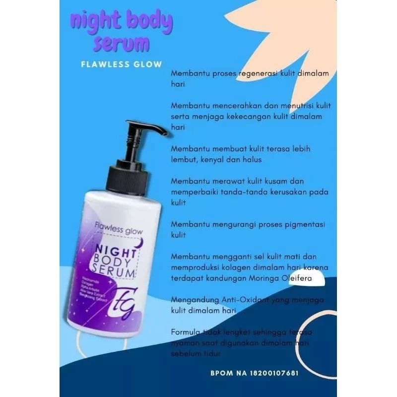 FLAWLESS GLOW NIGHT BODY SERUM