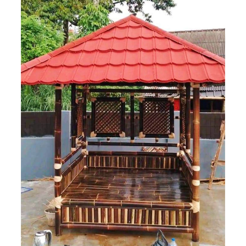 Gazebo bambu