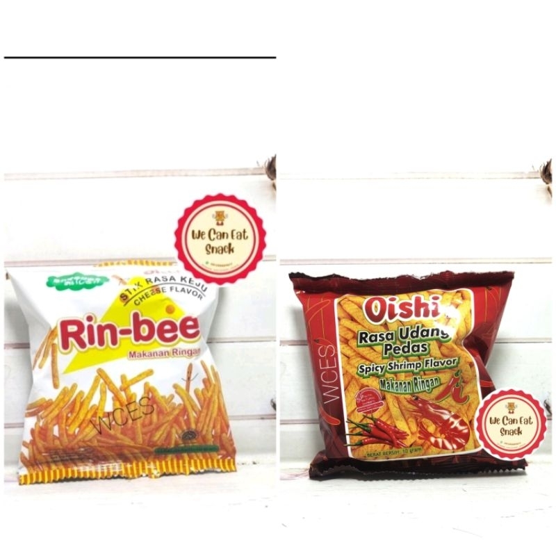 

Oishi Snack Rin-Bee Renceng (Isi 10 bks)