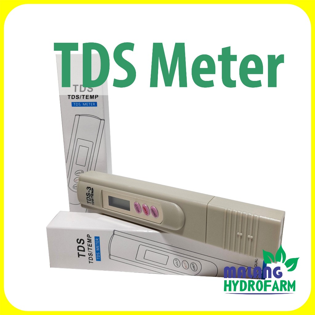 Alat Tds Meter pengukur nutrisi dalam air sayur saruran tanaman hidroponik hydroponik