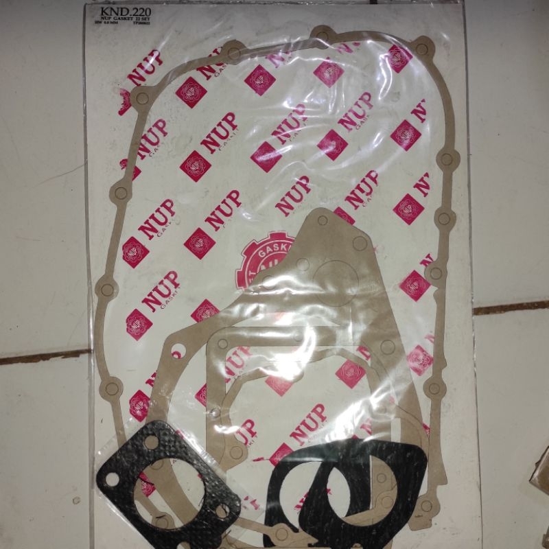 packing paking set gasket set kubota knd 190 knd 220 merk NUP