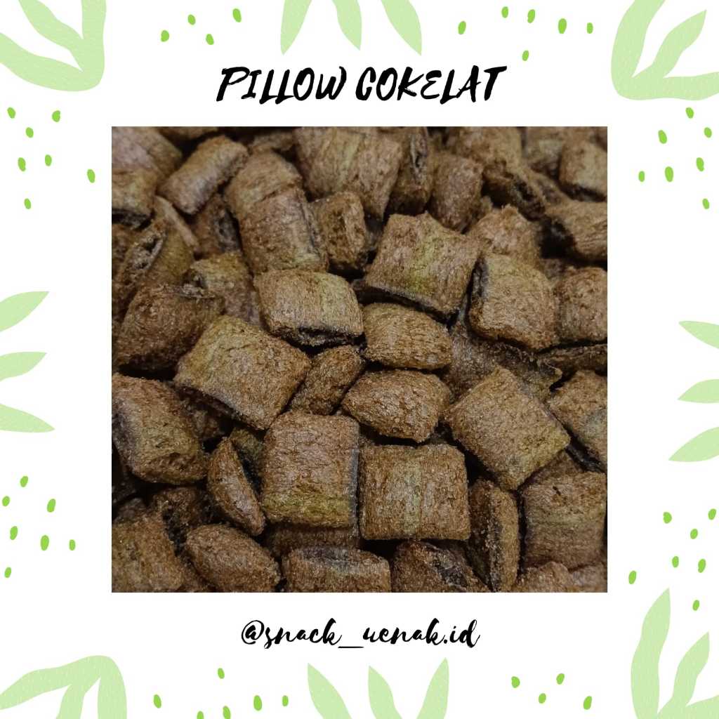 

SNACK KILOAN PILLOW COKELAT 500 GRAM | CEMILAN MURAH MAKASSAR