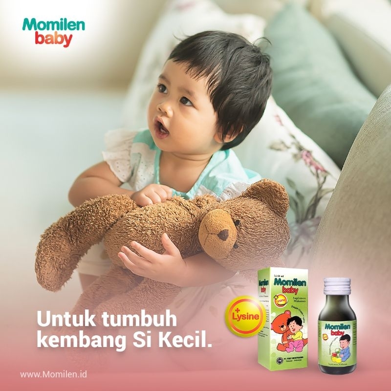 PROMO BUAT Si Kecil/ Momilen Growth + Momilen Baby Lysine / Vitamin Tulang & Gi / Vitamin C & /