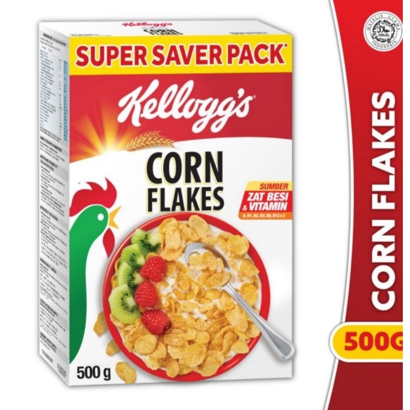 Kelloggs Corn Flakes Sereal 500gr