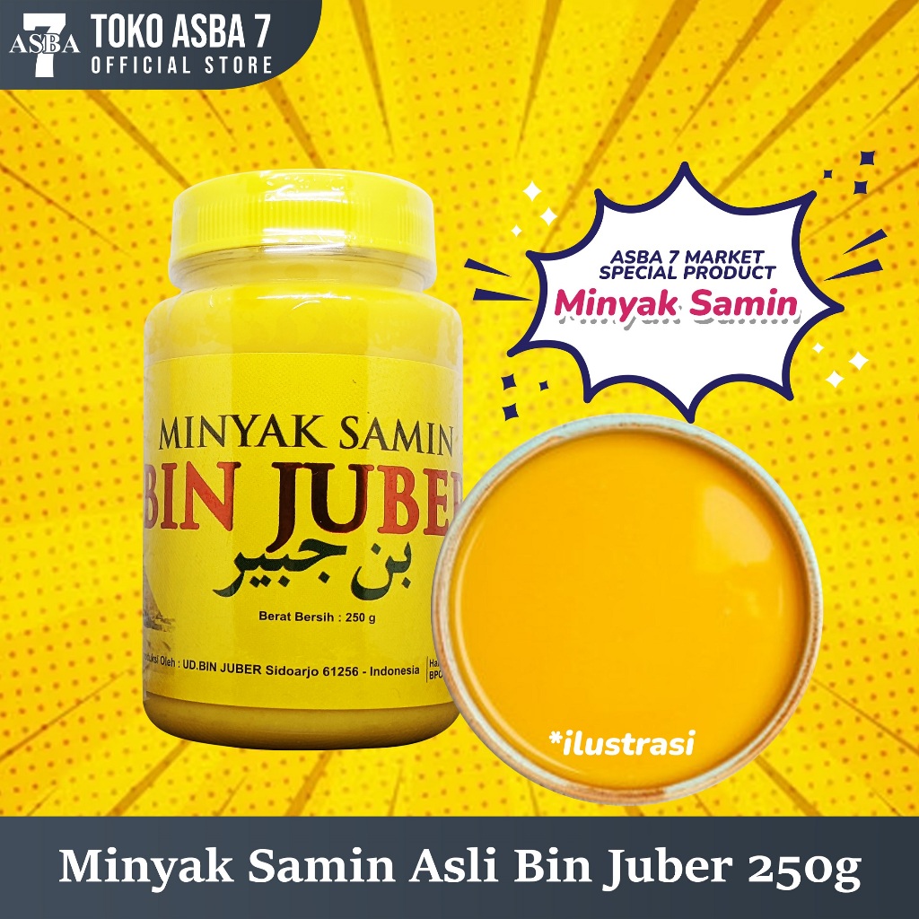 

MINYAK SAMIN BIN JUBER 250G