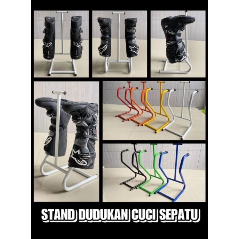 STAND DUDUKAN CUCI SEPATU TRAIL TRABAS.