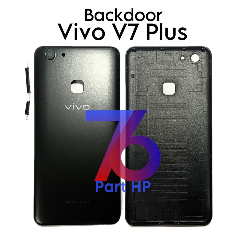 Backdoor Vivo V7 Plus / V7+ / 1716 / 1850 / Y79A - Penutup Tutup Baterai Casing Belakang Backcase Ba