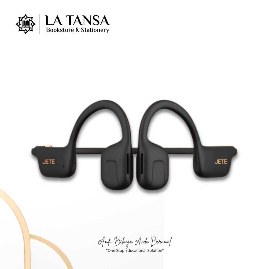 HEADPHONE JETE OPEN STYLE BLACK